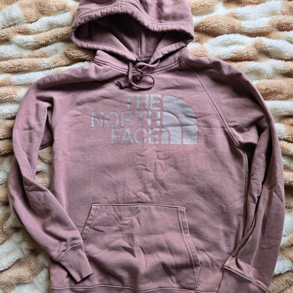 The North Face pinkish mauve color hoodie #hoodie